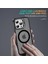 Apple Iphone 11 Uyumlu Kılıf Standlı Mat Magsafe Özellikli Lens Hediyeli 3