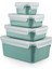 Yeşil 4'lü Saklama Kabı, Pratik ve Şık Mutfak Seti 1