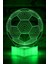 Yeşil 3D Futbol Topu Lamba, Dekoratif ve Şık Aydınlatma Ürünü 1