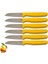 Sürmene Sürbısa 061007 Meyve Bıçağı 6'lı Set, Sarı 1