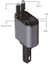 G16 120W Süper Hızlı Şarjlı Transmitter Araç Şarj Cihazı – Çift Type-C & Lightning Kablo, Dijital Göstergeli, 80CM Kablo 3