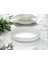 Modern Gümüş Krem Porselen Salata ve Sunum Kasesi 20 Cm, Şık ve Kullanışlı Tasarım 1