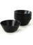 Mat Siyah 14 cm Çorba Kasesi, 6'lı Set 4