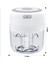 Şarjlı Mini Blender, Mutfak Için, Beyaz, Pratik ve Taşınabilir Tasarım 4