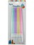 Karışık Renk Pastel Makaron Mum, 19 Cm, Şık ve Zarif Dekoratif Mum 1
