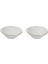 Beyaz Moon Cam Kase 23CM 2'li Set, Şık ve Kullanışlı Mutfak Aksesuarı 1