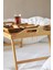 Bambu Ayaklı Keyif Tepsi 50X30X6CM, Şık ve Doğal Tasarım 1