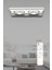 ESSLİGHT SANYA 60 CM PLAFONYER LED AVİZE 3 RENK IŞIK MODLU (BEYAZ SARI GÜN IŞIĞI) SALON OTURMA ODASI YATAK ODASI OFİS 1