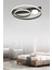 ESSLİGHT PARMA 45 CM PLAFONYER LED AVİZE 3 RENK IŞIK MODLU (BEYAZ SARI GÜN IŞIĞI) MODERN DEKORATİF AYDINLATMA 4