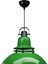 Yeşil Renkli Endüstriyel Tarz Büyük Boy Metal Sarkıt Işık 3