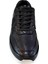Erkek Ön Yüzü Delikli Hakiki Tabaka Deri Sneakers Ayakkabı 25WM0335 3