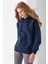 Kadın Kapüşonlu Basic 3ip Sweatshirt Lacivert - 2604 2