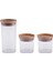 3'lü Bej Saklama Kabı Seti, Pratik ve Şık Mutfak Düzeni Için Ideal 4