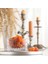 Turuncu Cam Kase Takımı, Şık ve Dayanıklı, 2'li Set 5