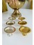 Çift Renkli 6’lı Gold ve Gümüş Makaronluk ve Lokumluk Seti 2