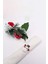 Renkli Yılbaşı Snowman Peçete Yüzüğü, 2'li Set, Neşe ve Şıklık Katar 1