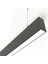 Sıva Üstü Lineer Aydınlatma, Siyah, Sarkıt, 3CMX40CM, 4000K 1