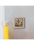 Bej Renkli Semazen Desenli Mdf Magnet Buzdolabı Süsü, Şık ve Dekoratif Tasarım 3