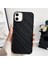 Apple iPhone 11 Uyumlu Kılıf Zebana Fine-Line Silikon Kılıf Siyah 1