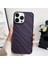 Apple iPhone 16 Pro Max Uyumlu Kılıf Zebana Fine-Line Silikon Kılıf Derin Mor 1