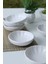 Beyaz 12 cm Çerezlik ve Sosluk Takımı 6'lı Set 1