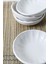 Beyaz 12 cm Çerezlik ve Sosluk Takımı 6'lı Set 3