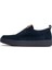 Lacivert Erkek Günlük Ayakkabı Modern Lıght Suede Moc Toe Shoe 3