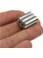 20 Adet Güçlü Yuvarlak Neodyum Mıknatıs 5X2MM, N35 Kalite, Gri 6