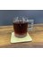 6 Adet Kulplu Çay Bardağı Seti, 220 Ml, Şık ve Kullanışlı Ev Dekoru Aksesuarı 5