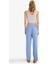Regular Fit Uzun Boy Çizgili Pijama Altı-Fall in Love E8645AX25AU 5