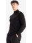Slim Fit Dar Kesim Balıkçı Yaka Basic Düz Triko Kazak R1127AZ25WN 4