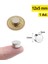 12X5 mm Yuvarlak Güçlü Neodyum Mıknatıs, Dayanıklı ve Etkili Magnet, 1 Adet 1