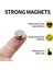 12X5 mm Yuvarlak Güçlü Neodyum Mıknatıs, Dayanıklı ve Etkili Magnet, 1 Adet 4