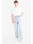 Baggy Fit Geniş Kalıp Geniş Paça Jean Yıkamalı Pantolon F9821AX25SM 3