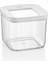 Beyaz Kare Saklama Kabı, 3'lü, 700 Ml, Dayanıklı Plastik Set 2