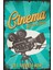 Retro Sinema Film Ahşap Tablo, Şık ve Nostaljik Dekorasyon Parçası 1