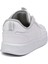 Unisex Beyaz Bağcıklı Rahat Günlük Sneaker Spor Ayakkabı 5