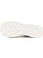 Kadın Beyaz Lastik Bağcıklı Comfort Dolgu Taban Hakiki Deri Sneaker 4