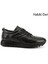 Erkek Siyah Hakiki Deri Bağcıklı Sneaker 1