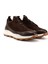 Erkek Kahve Bağcıklı Hakiki Deri Comfort Sneaker 2