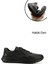 Erkek Siyah Bağcıklı Hakiki Deri Comfort Sneaker 1