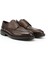 Erkek Kahverengi Bağcıklı Hakiki Deri Klasik Ayakkabı 2