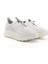 Kadın Beyaz Lastik Bağcıklı Comfort Dolgu Taban Hakiki Deri Sneaker 3