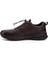 Erkek Kahve Bağcıklı Kauçuk Taban Hakiki Deri Sneaker 3