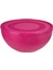 Pembe Büyük Yuvarlak Kapaklı Gıda Saklama Kabı 8,5 Litre 5