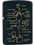 Anatomy Of Zippo Lighter Black Matte Dizayn Çakmak 1