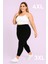 Kadın Büyük Beden Likralı Uzun Tayt ( 3XL - 4XL - 5XL ) 9