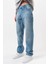 Açık Mavi Erkek Baggy Fit Kot Pantolon 2