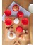 Kırmızı 6'lı Silikon Muffin Kalıbı, Pratik ve Dayanıklı Mutfak Aksesuarı 2