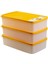 3'lü Turuncu Saklama Kabı, 2 Litre, Dayanıklı ve Şık Tasarım 4